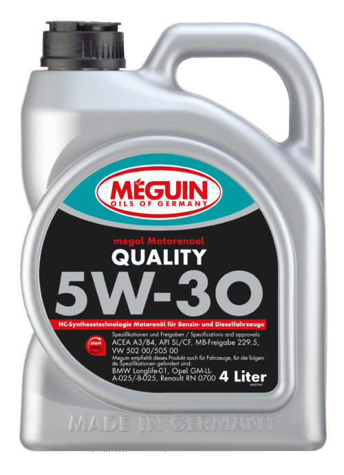 Meguin megol Motorenoel Quality SAE 5W-30 – sintetinė variklinė alyva