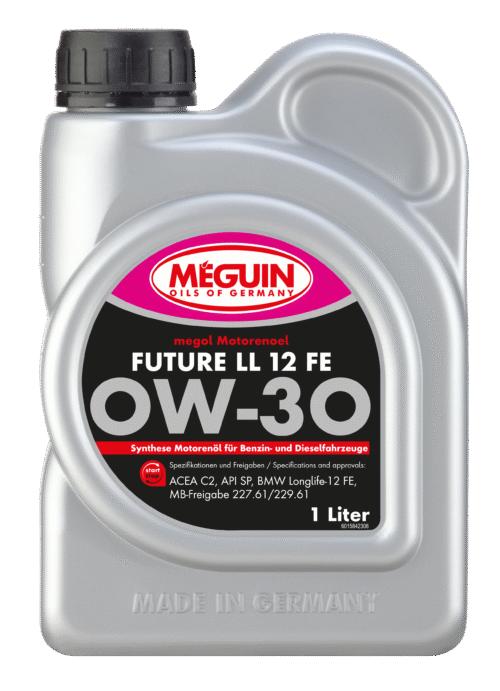 Meguin megol Motorenoel Future LL 12 FE SAE 0W-30 – variklinė alyva lengviesiems automobiliams