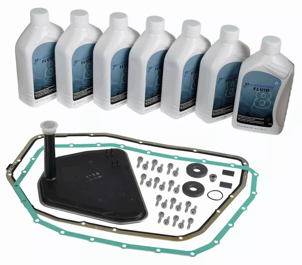 ZF automatinės pavarų dėžės alyvos keitimo komplektas RINKINYS