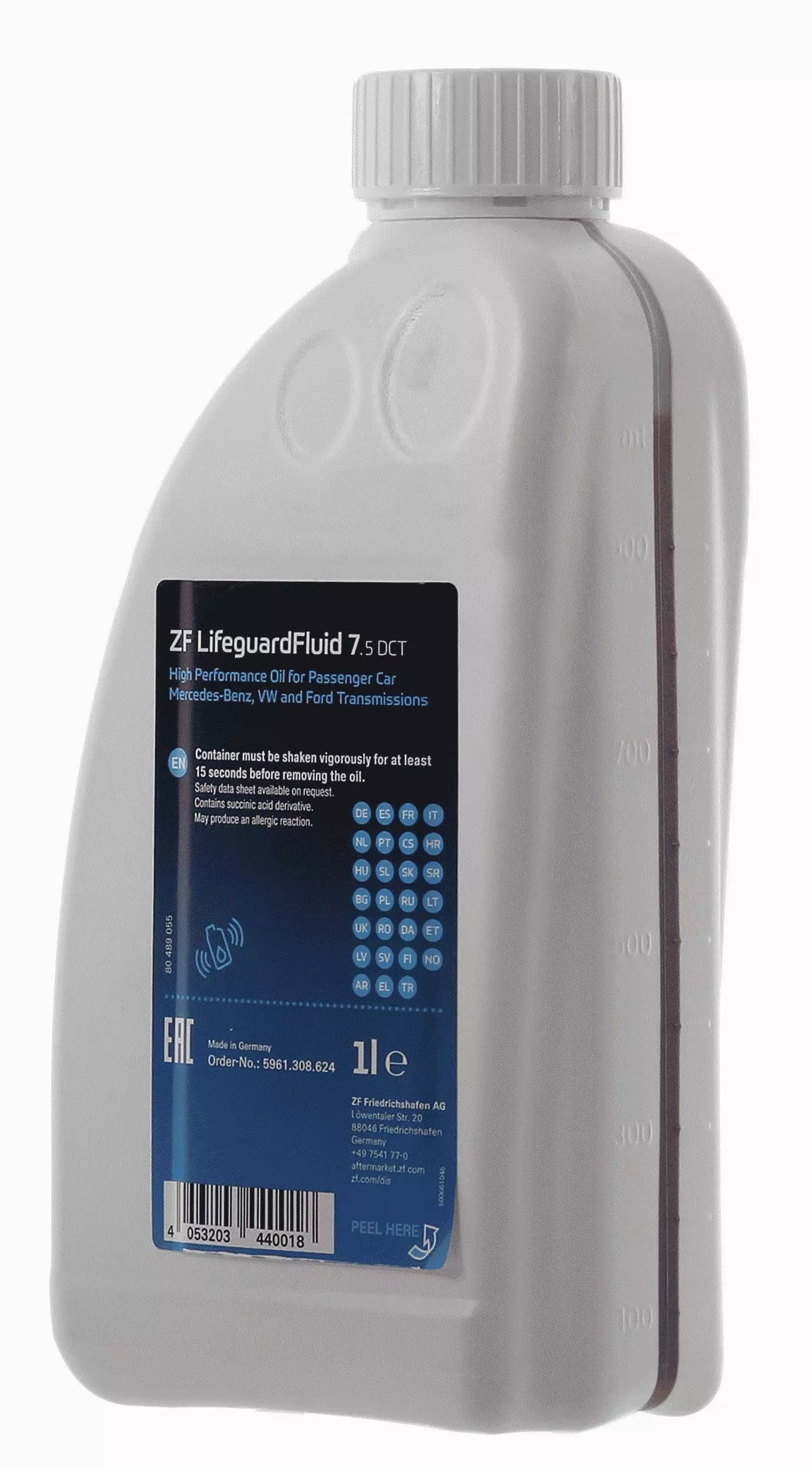 ZF LifeguardFluid 7.5DCT transmisinė alyva 1L