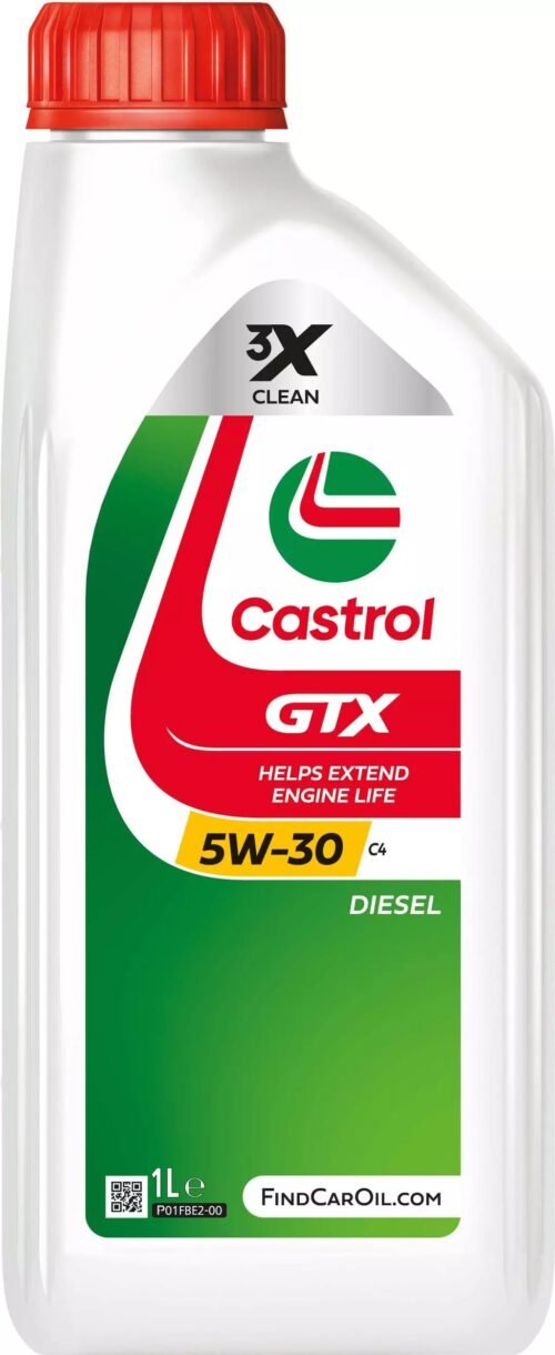 CASTROL GTX C4 5W-30 variklinė alyva 1L