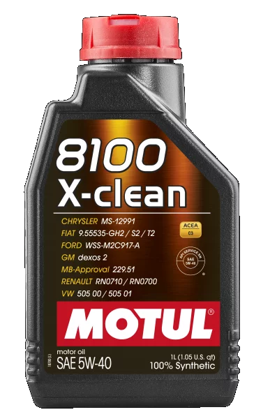 MOTUL 8100 X-CLEAN C3 5W-40 variklio alyva 1L