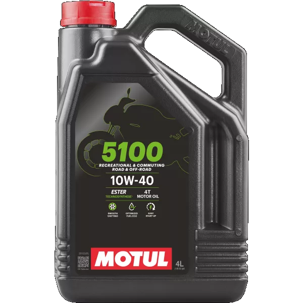 MOTUL 5100 10W-40 4T motociklų variklio alyva 4L