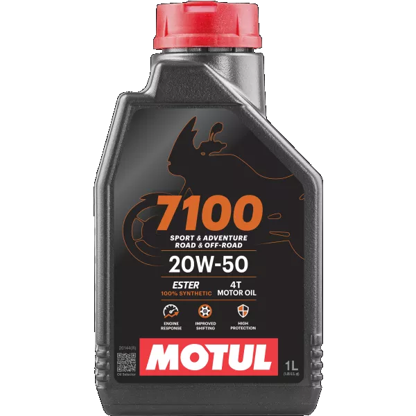 MOTUL 7100 20W-50 4T motociklų variklio alyva 1L