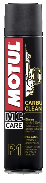 MOTUL P1 Carbu Clean karbiuratoriaus valiklis 0,4L