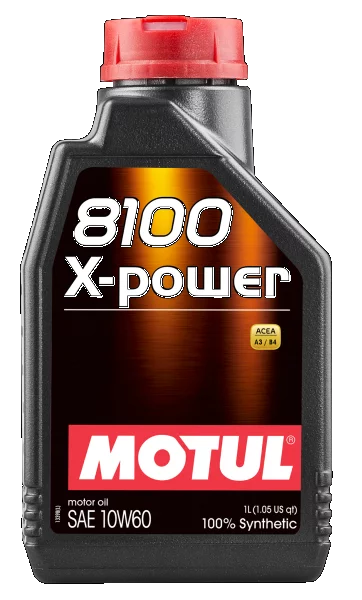 MOTUL 8100 X-POWER 10W-60 variklinė alyva 1L