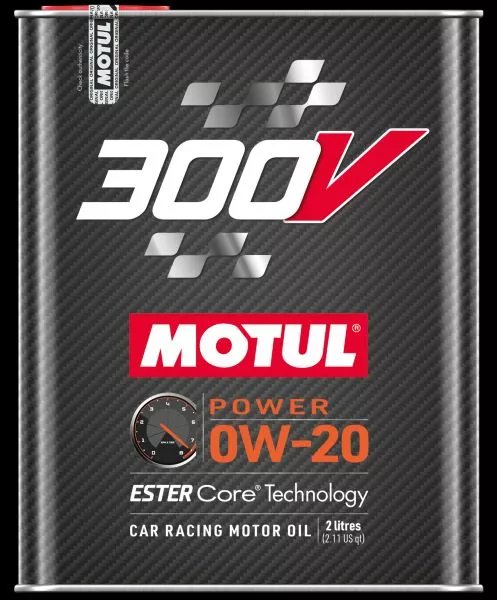 MOTUL 300V Power 0W-20 4T motociklų variklio alyva 2L
