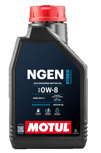 MOTUL Hybrid NGEN 0W-8 variklio alyva 1L