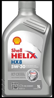 SHELL Helix HX8 ECT 5W-30 variklio alyva 1L