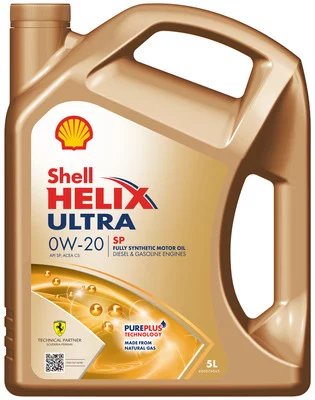 SHELL Helix Ultra 0W-20 variklinė alyva 5L