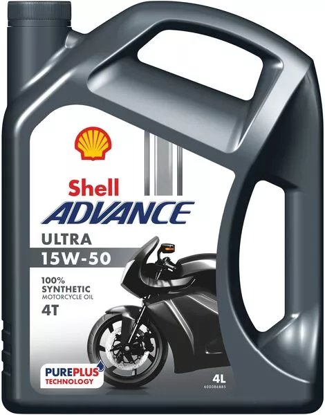 SHELL Advance Ultra 15W-50 4T motociklų variklio alyva 5L