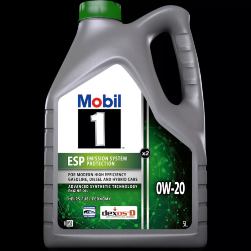 MOBIL 1 X2 ESP 0W-20 variklio alyva 5L