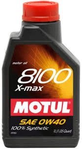 MOTUL 8100 X-MAX 0W-40 variklio alyva 1L