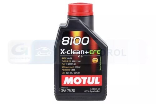 MOTUL 8100 X-CLEAN+ EFE 0W-30 variklio alyva 1L