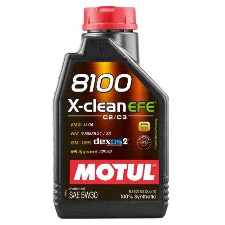 MOTUL 8100 X-CLEAN EFE 5W-30 variklio alyva 1L
