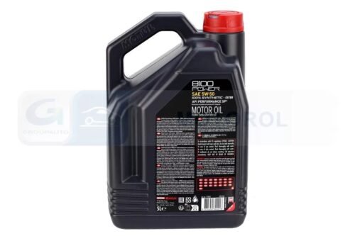 MOTUL 8100 Power 5W-50 variklio alyva 5L