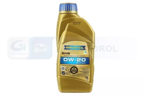 RAVENOL EHS 0W-20 CLEANSYNTO variklinė alyva 1L