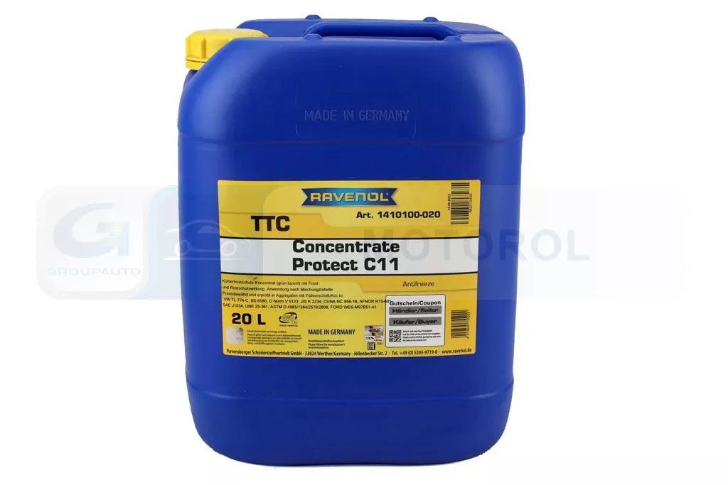 RAVENOL TTC Protect C11 aušinimo skystis 20L