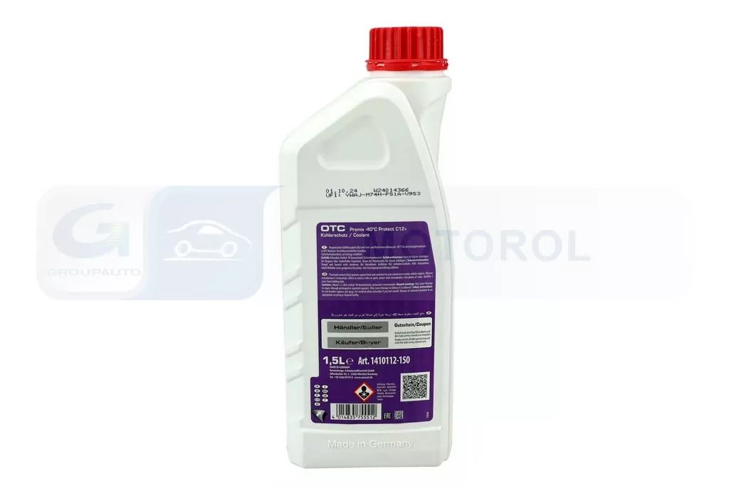 RAVENOL OTC C12+ aušinimo skystis premiksas -40°C 1,5L
