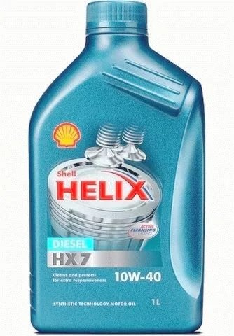 SHELL Helix Diesel HX7 10W-40 variklio alyva 1L