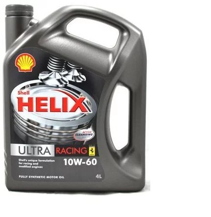 SHELL Helix Ultra Racing 10W-60 variklio alyva 4L