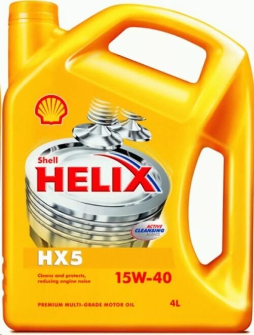 SHELL Helix Super HX5 15W-40 variklinė alyva 4L