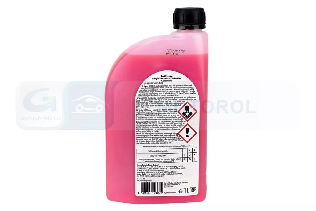 Shell Ultimate aušinimo skysčio koncentratas 1L