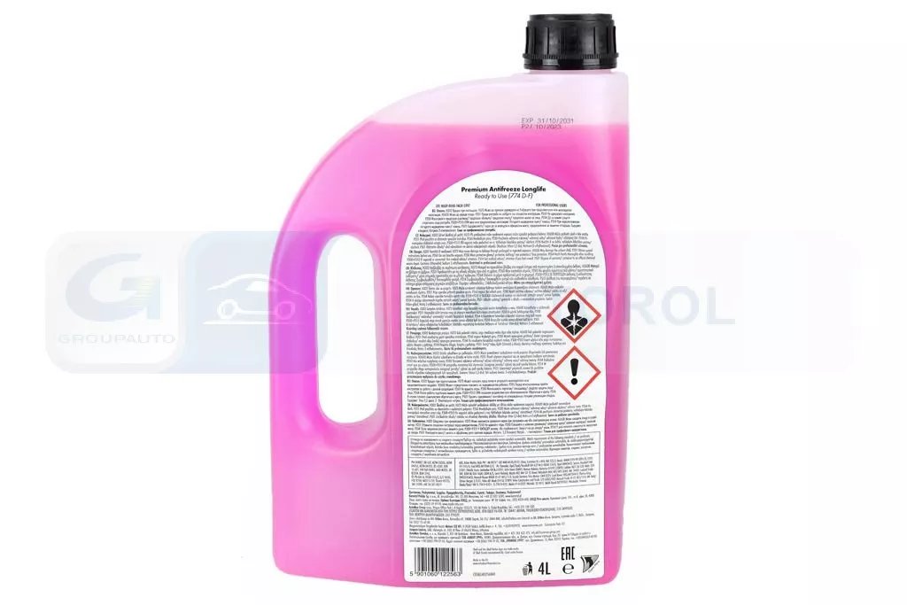 SHELL Premium G12+ aušinimo skystis 4L