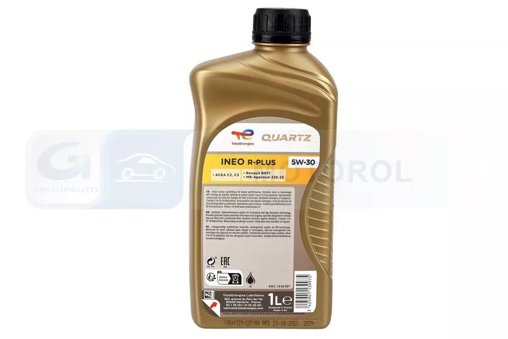 TOTAL Quartz Ineo R-Plus 5W-30 variklinė alyva 1L