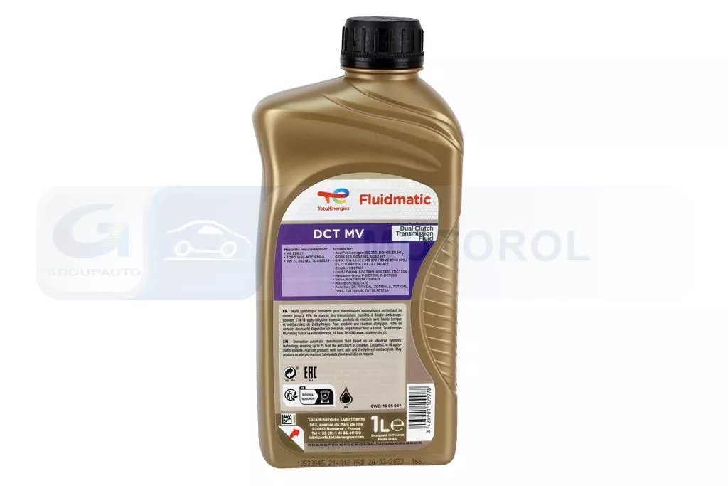 TOTAL FLUIDMATIC DCT MV transmisinė alyva 1L