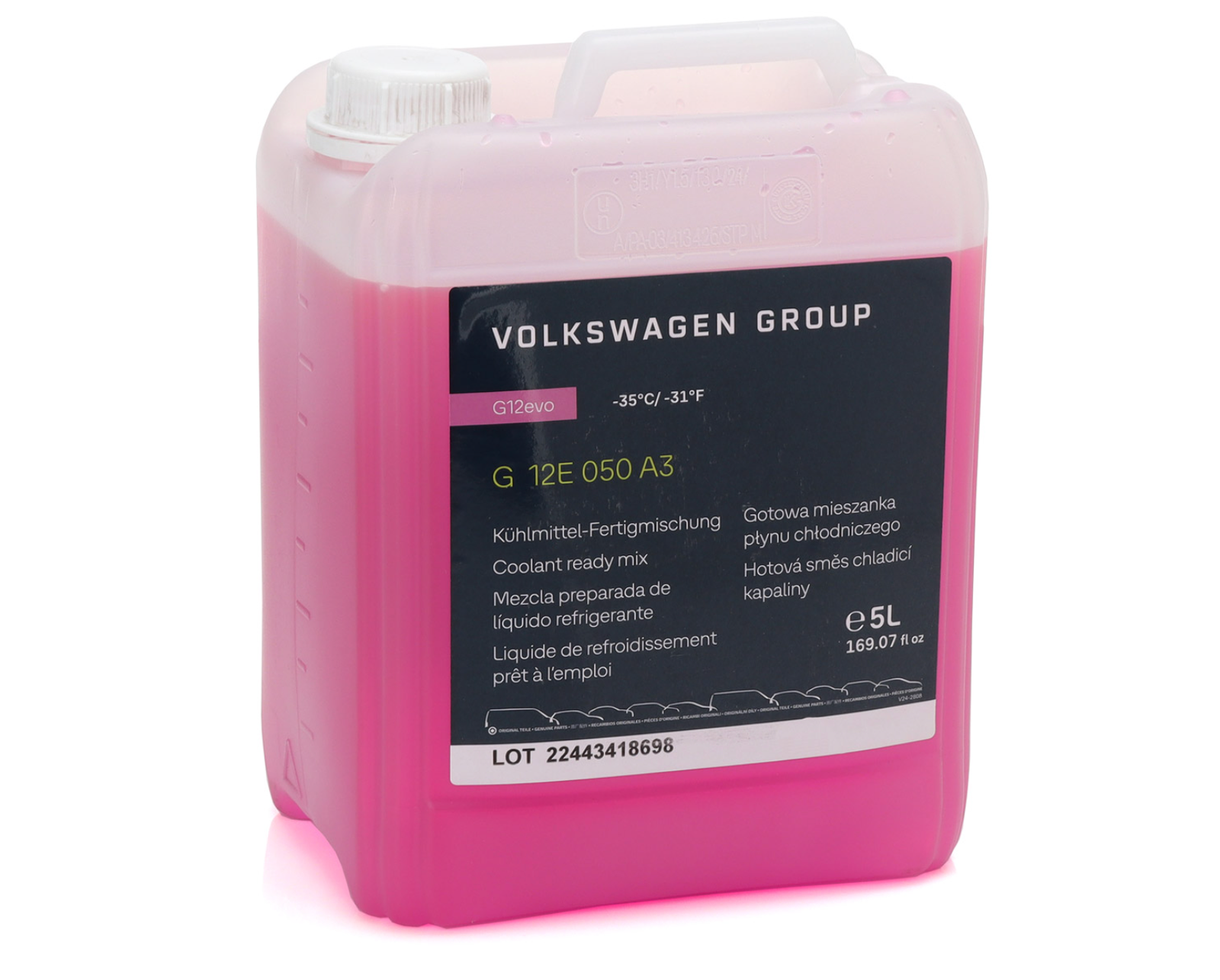 VW G12E050A2 aušinimo skystis G12 EVO -35°C - Image 3