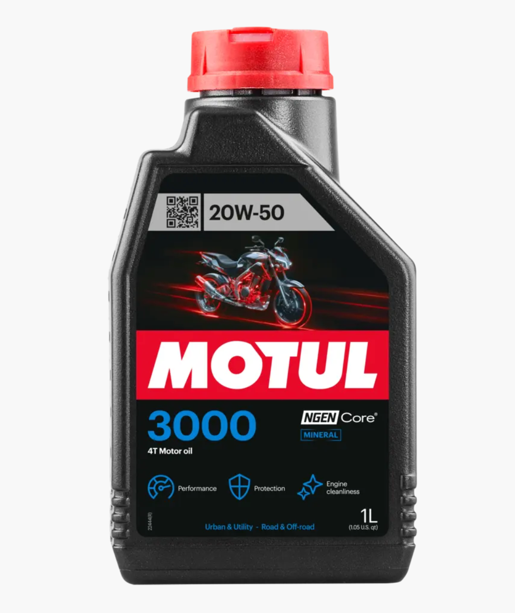 MOTUL 3000 4T 20W-50 motociklų variklio alyva